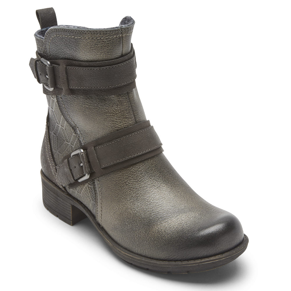 Rockport Boots For Womens Olive - Cobb Hill Alessia Strap - FN5963140